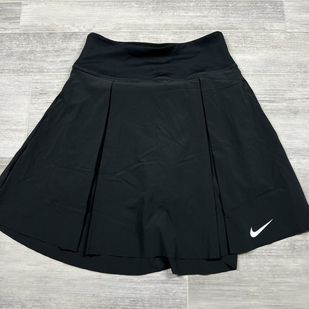 $75‎ Nike Dri-FIT Advantage Long Golf Skort Women's Size XS Black DX1425-010 NWT